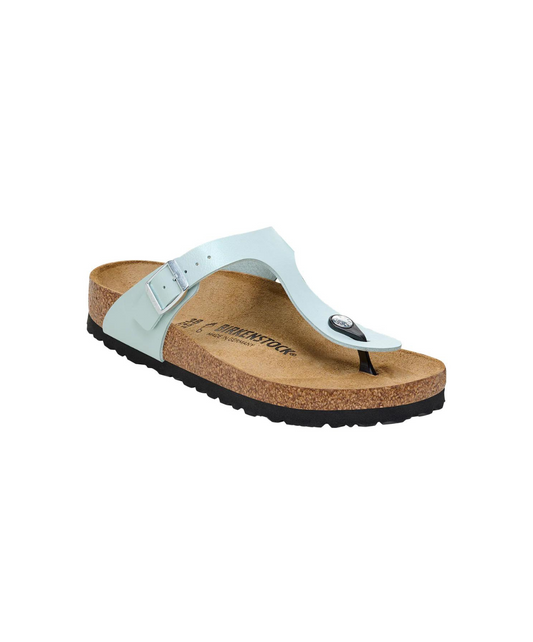 Birkenstock Gizeh Birko-Flor Graceful Surf Green Sandals