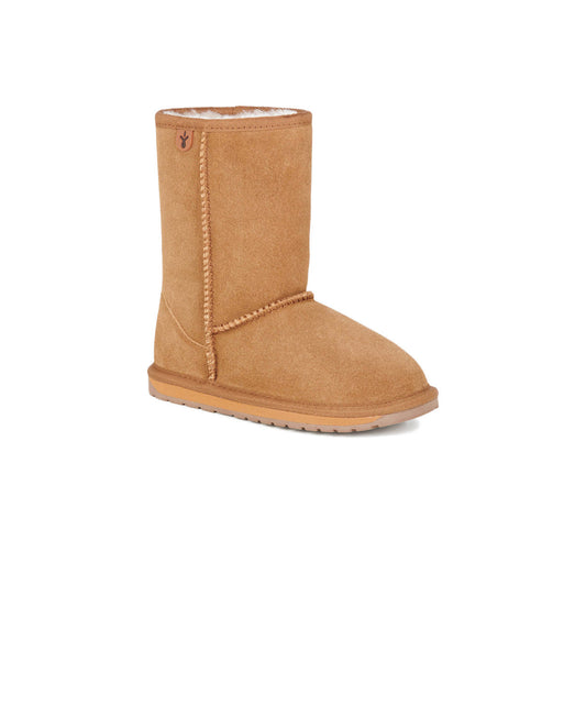EMU Kids Wallaby Lo Chestnut Sheepskin Boots
