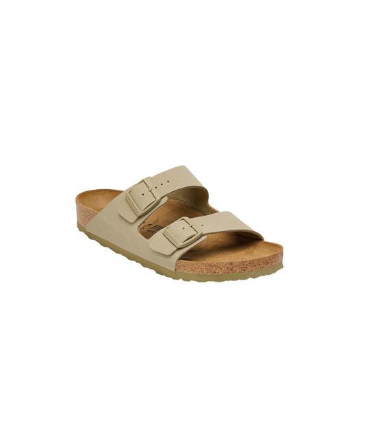 Birkenstock Arizona Birko-Flor Faded Khaki Sandals