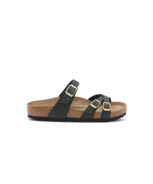 Birkenstock Franca Oiled Leather Thyme Sandals