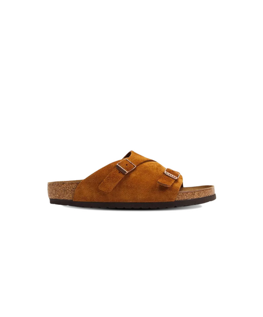 Birkenstock Zurich Suede Leather Mink Sandals