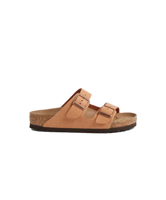 Birkenstock Arizona BirkiBuc Earthy Pecan Vegan Sandals
