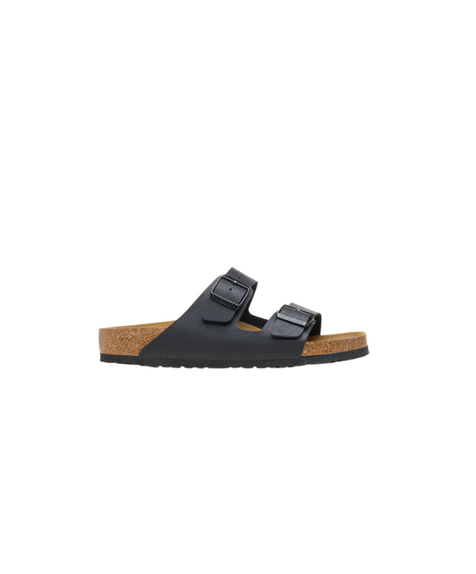 Birkenstock Arizona Birko-Flor Saffiano Black Sandals